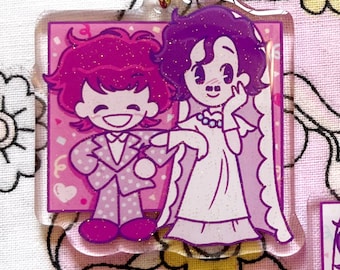 Sparks Angst in My Pants Ron and Russell Mael keychain