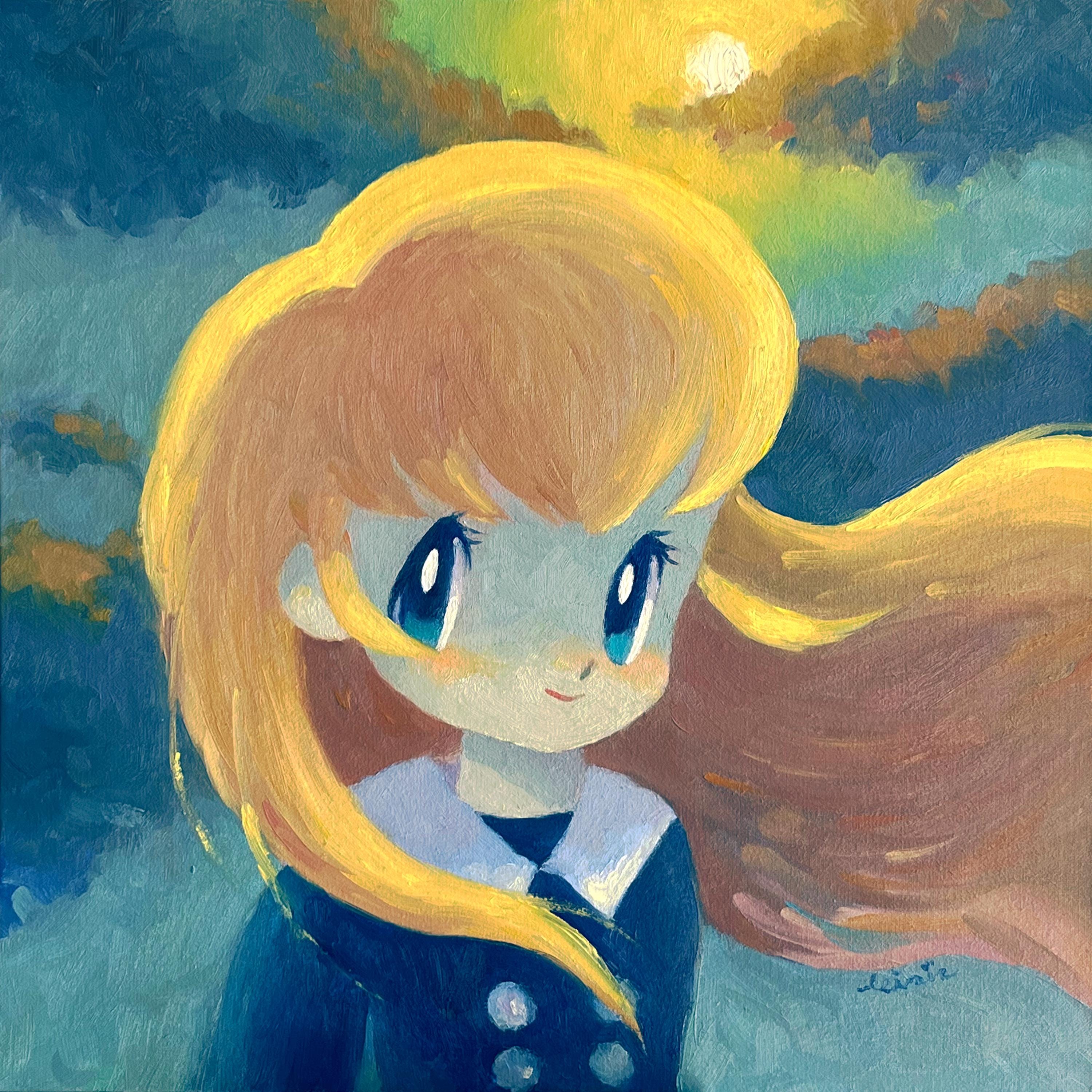 インテリア　絵画　ペイントTwiggy Twiggy painting - Etsy 日本