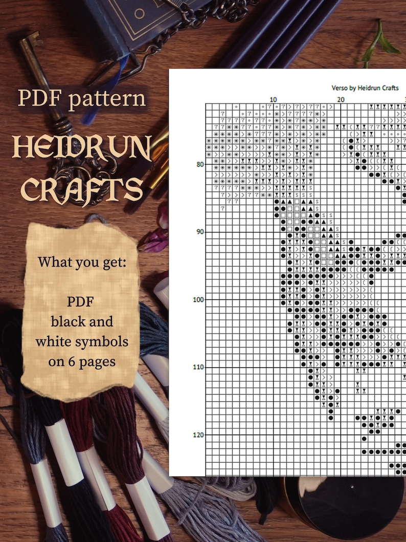 Verso kruissteekpatroon PDF – Clair Obscur Expedition 33 afbeelding 5