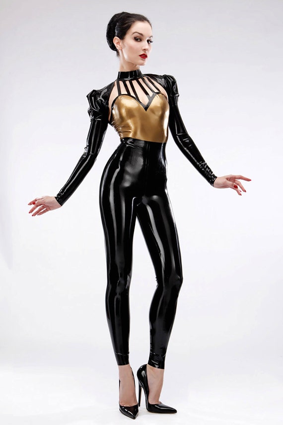 latex leggings