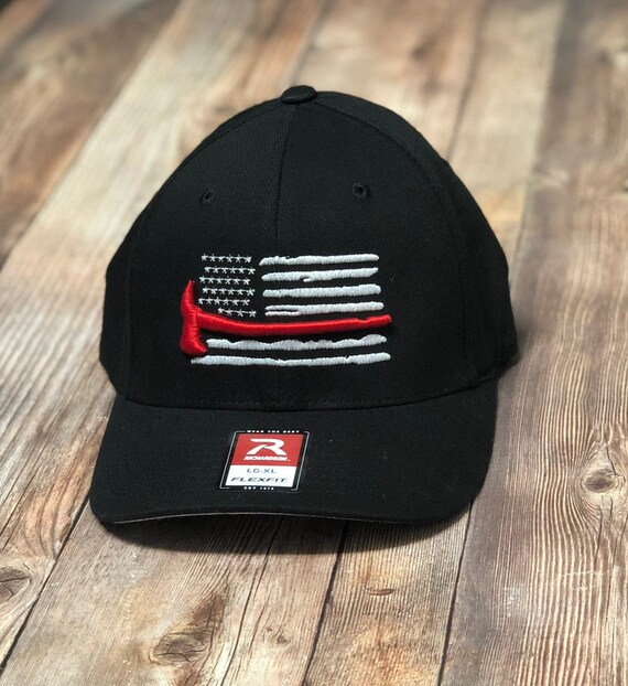 firefighter flexfit hats