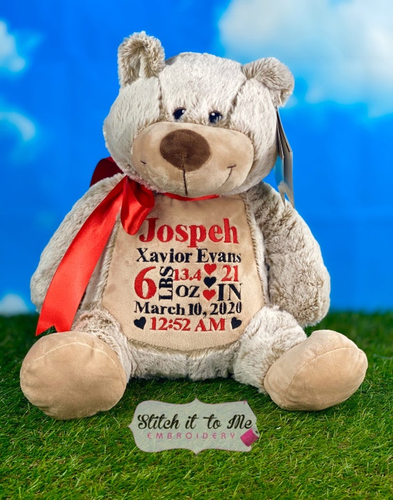 custom stuffed bear