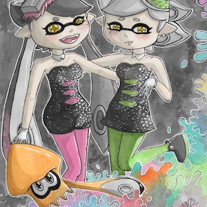 Callie and Marie Print