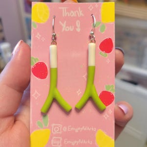 Leek Earrings