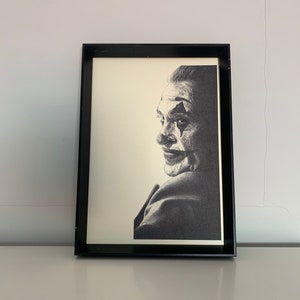 Film Bleistiftzeichnung Kunst A4 (8,3 x 11,7 Zoll) Druck der Zeichnung - Horror Drama Film Halloween gruseliges handgemachtes Kunstwerk Poster