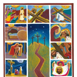 CHAPEL ON A HILL and ink on paper; Religious art; Church painting in 16x20 mat board; Watercolor 9x12 acrylic paint