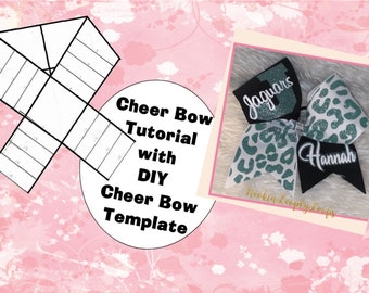 Cheer Bow Template Printable from i.etsystatic.com