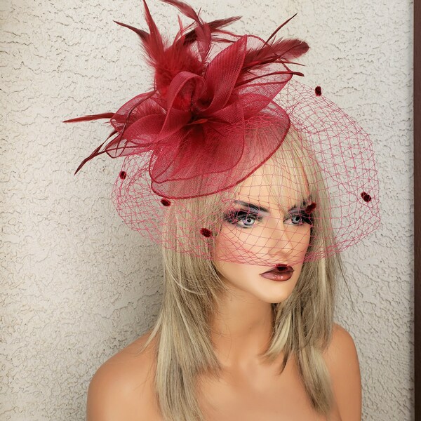 WAFFLE SLOPE HAT IN WINE