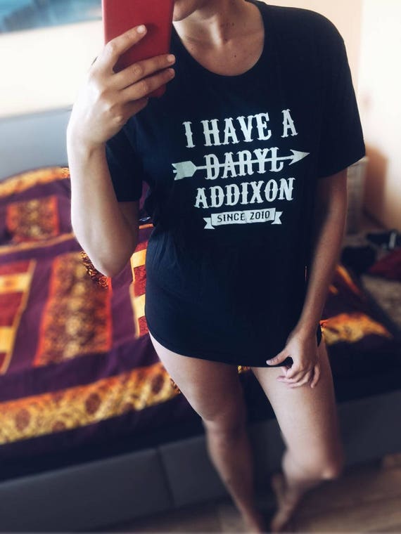 Womens Funny T Shirts-I Want Daryl Dixon for Christmas tee