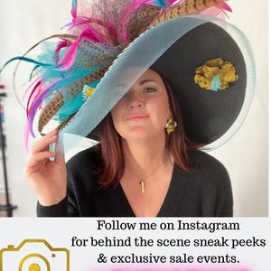 Merlot Maroon Fascinator Kentucky Derby Hat Womens Tea Party Hat Church Hat Fancy Hat for fall formal event for women fashion hat headpiece image 8