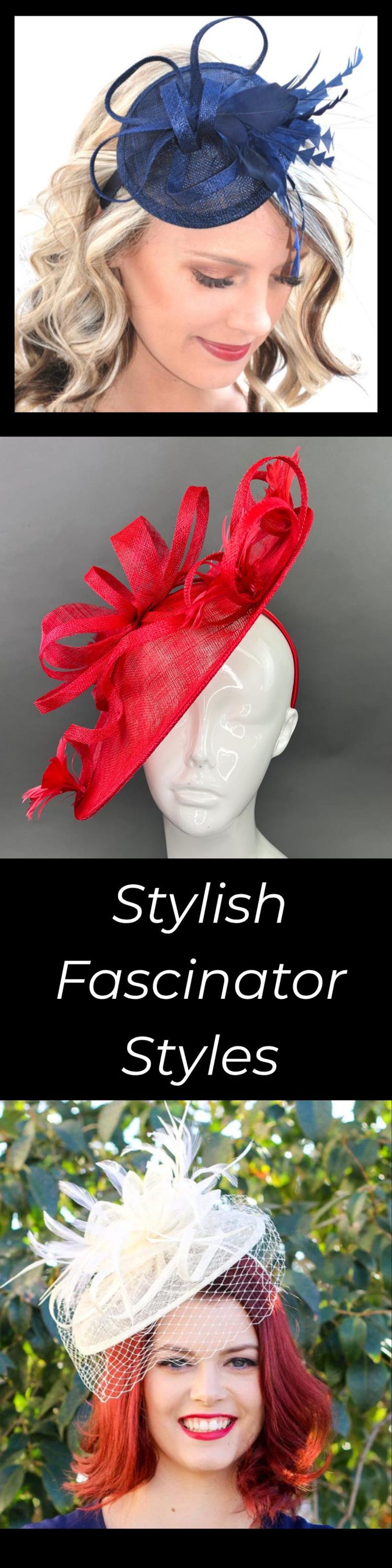 Merlot Maroon Fascinator Kentucky Derby Hat Womens Tea Party Hat Church Hat Fancy Hat for fall formal event for women fashion hat headpiece image 10