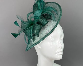 BLACK CRINOLINE HAT WITH PHEASANT FEATHERS – The Hat Hive