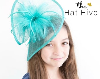 Tiffany Blue Fascinator - Etsy