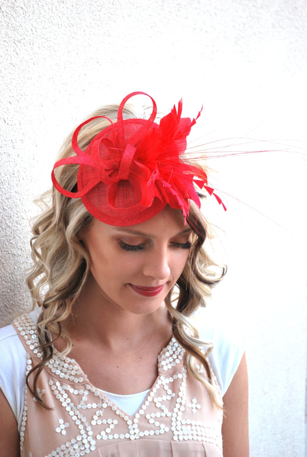 Mini Fascinator for Tea Party Bridal Shower Kentucky Derby Theme Party ...
