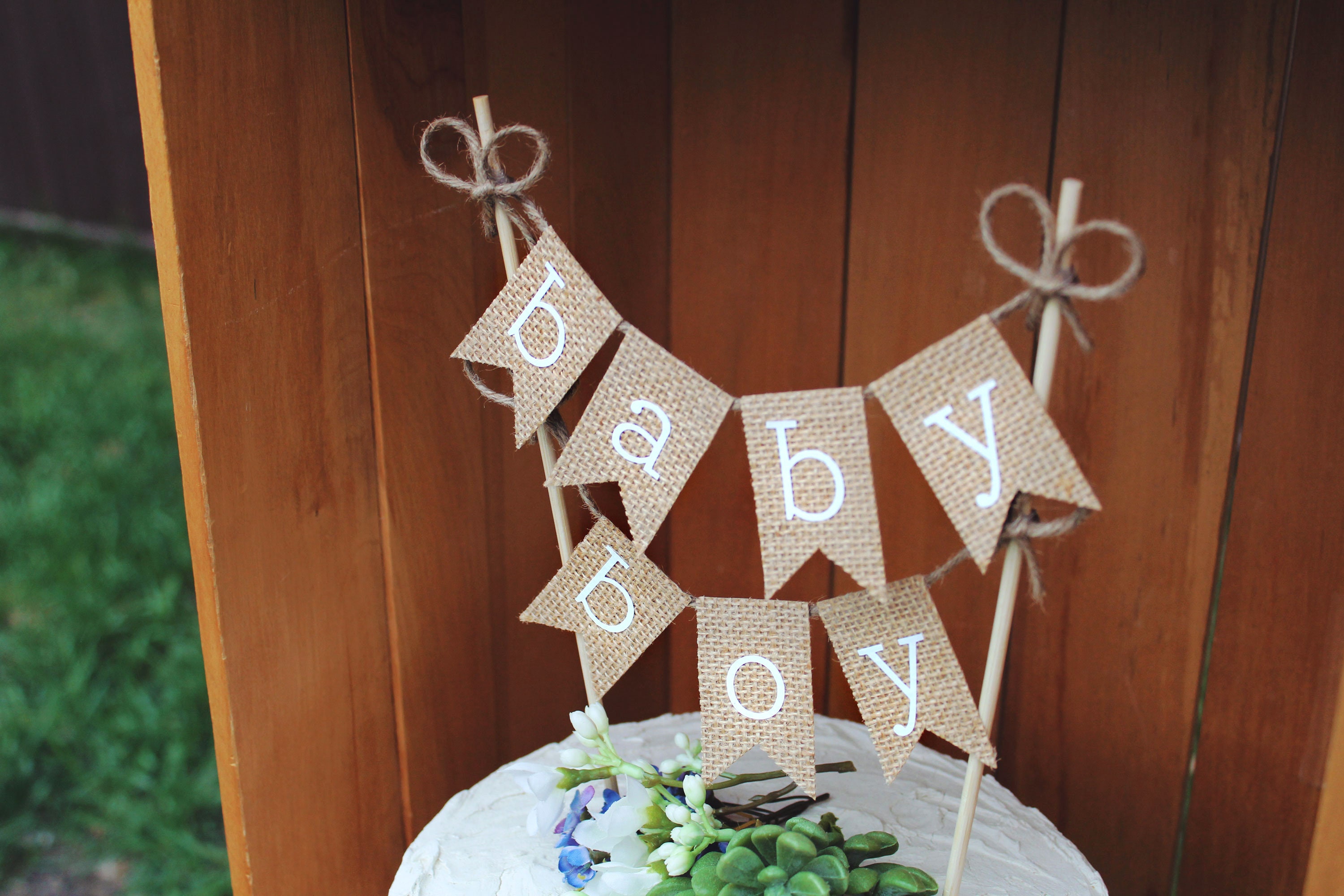 Baby Boy Cake Topper Baby Boy Banner Its A Boy Baby Boy Etsy