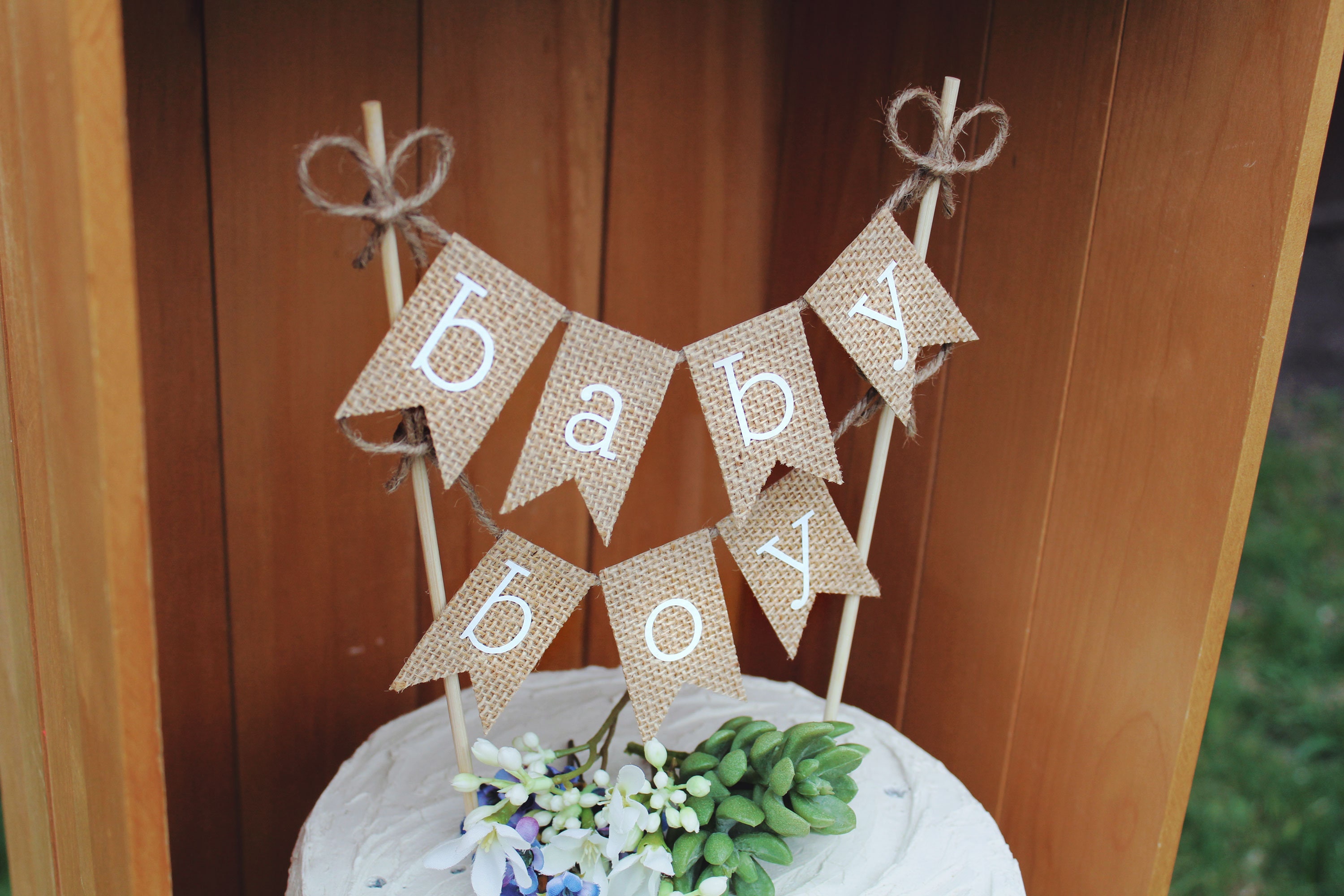 Baby Boy Cake Topper Baby Boy Banner Its A Boy Baby Boy Etsy