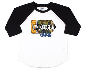 first day of kindergarten shirt,  first day of school shirt, back to school, boy, kindergarten dude tshirt