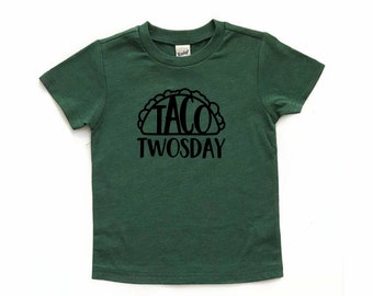 taco twosday second birthday party shirt, taco birthday shirt, taco theme party