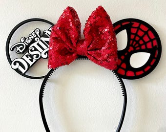 Disney destiny cruise ears, Spider-Man Disney cruise ears