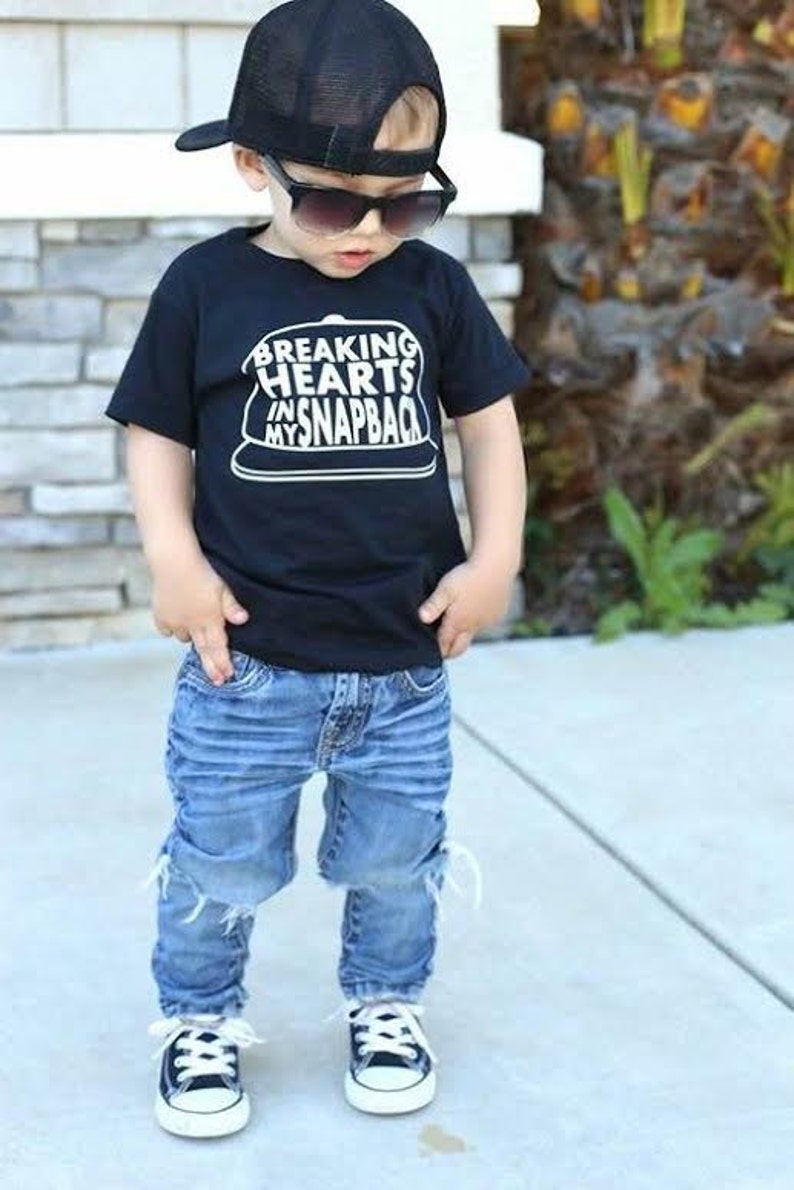 Snapback Shirt Trendy Baby Boy Clothes Hipster Baby Clothes - Etsy