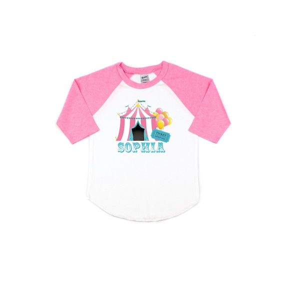 Girl Carnival Birthday Party Theme Shirt Pink Carnival Etsy
