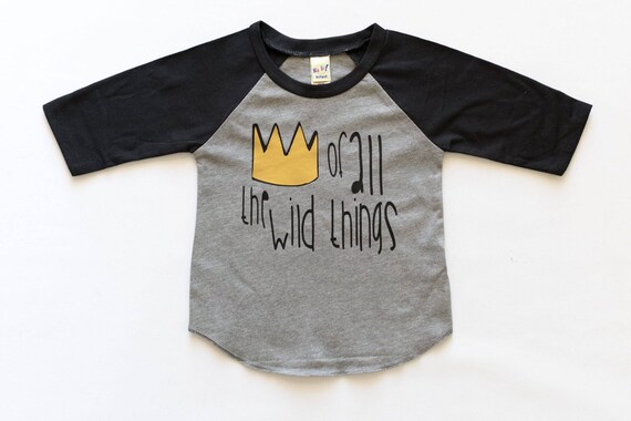 Where the Wild Things Are Birthday Outfit King of All the | Etsy