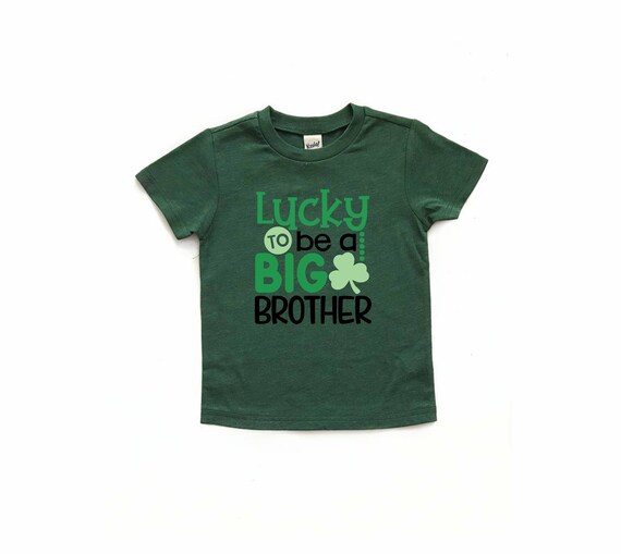 Big Brother St Patricks Day Pregnancy Announcement Shirt Big Brother St Patricks Day Pregnancy Announcement Shirt