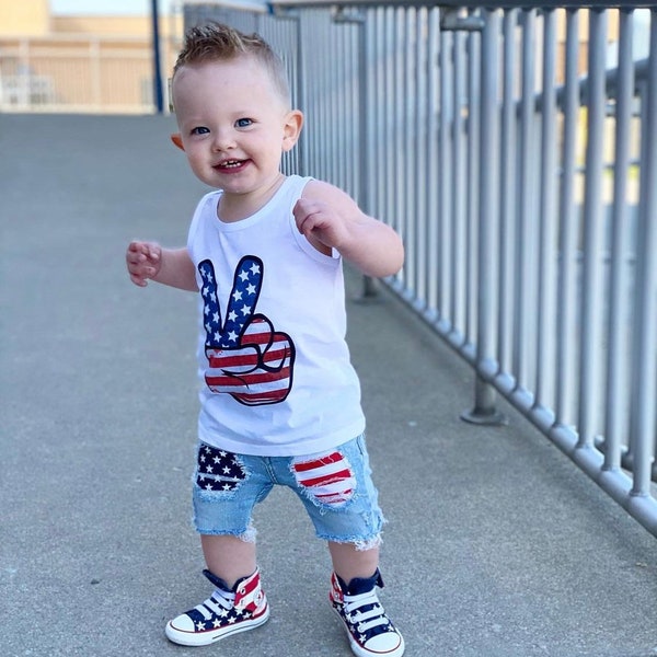 personalized fourth of July shirt, 4th of July tank, 4th of July baby boy outfit, 4th of july girls shirt, patriotic shirt, toddler, kids