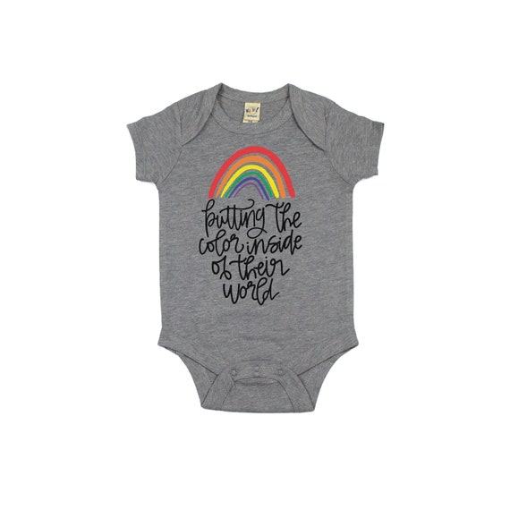 rainbow baby boy clothes