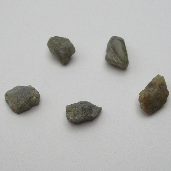 Chrysoberyl - Brazil - Set of 5 - Crystal Cave Rocks