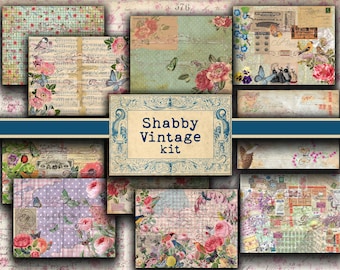 コラージュジャーナル*『』 ジャンクジャーナル コラージュ ver.10/ junk journal with me