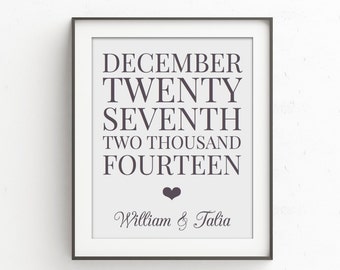 Jahrestag Geschenk für Ehemann | Geschenk für Frau | Geschenk für Sie | 1 Jahr Jubiläum Geschenk | Erster Jahrestag | 1 Jahr