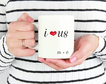 I love Us Mug | Anniversary Gift for Girlfriend | Boyfriend Gift for Girlfriend | Mug for Wife Gift | Gift for Him | Gift for Her | Coffee