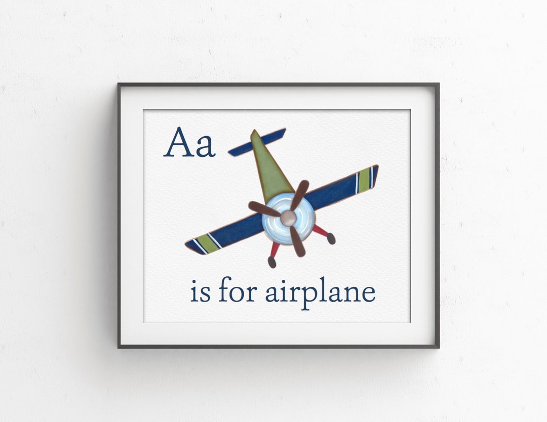 Vintage Airplane Nursery Decor Baby Boy Nursery Airplane Etsy