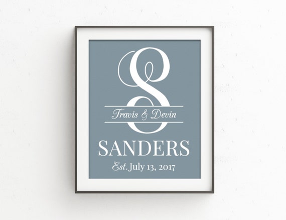 Wedding Gifts, Personalized Anniversary Gifts for Men, Newlywed