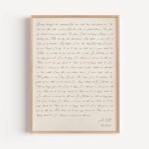 Stampa personalizzata del testo della canzone nuziale in stile vintage, regalo personalizzato del testo della canzone, regalo di anniversario di carta - download digitale