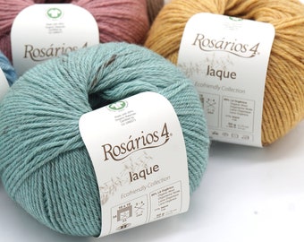 Organic Wool Yak Yarn, Rosarios4 Iaque, Sport Weight