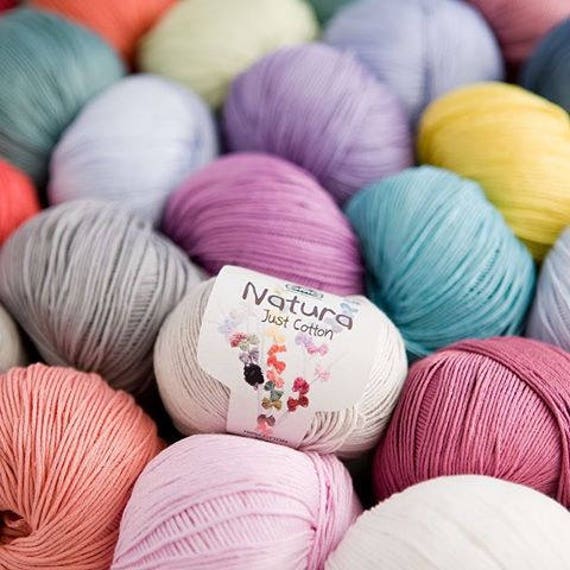 DMC Natura Just Cotton Crochet Yarn, Cotton Yarn, Crochet Thread, Amigurumi  Yarn, Knitting Thread, Knitting Yarn, Combed Cotton, Yarn 