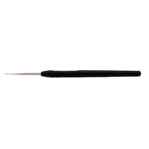 KnitPro Stahl Weicher Griff Häkelnadel, Größe 1,5 mm, Gold Mieder Kopf Häkelnadel, Häkelnadel mit weichem Griff, präzise Häkelnadel