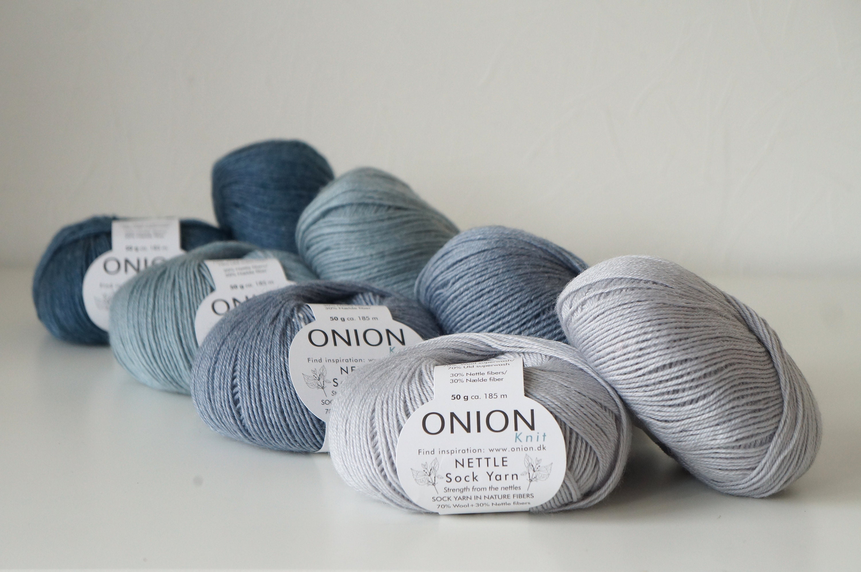 Knitting Yarn NETTLE Yarn From Onion Knit 100% Natural Etsy