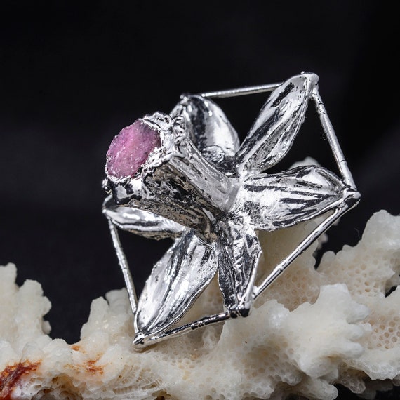 Pure cheap rhodium ring