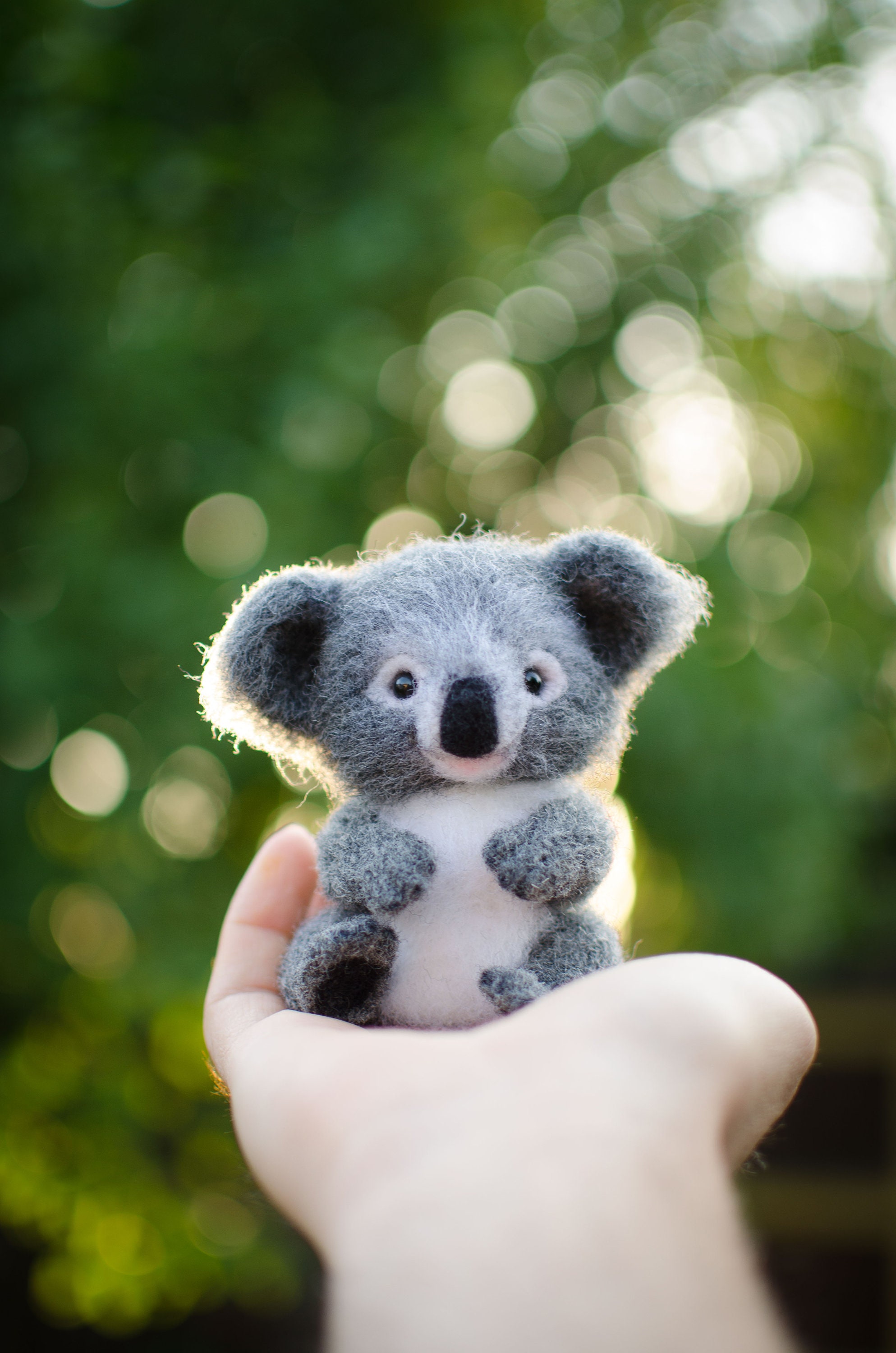 Koala Bear Designer Toy Animals Collection Miniature Etsy