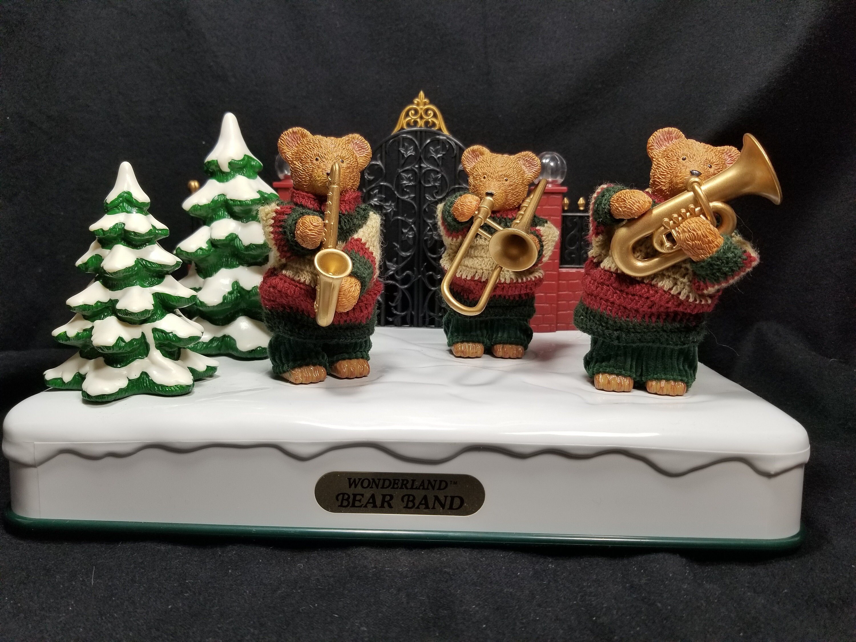 Wonderland Bear Band Trio 12 Christmas Yuletide Songs Animated Etsy