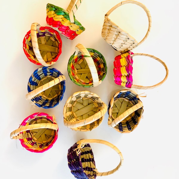 Mini Baskets Etsy