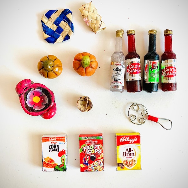 Miniature Dollhouse Mexican Etsy