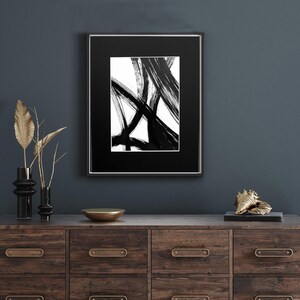 Original painting, original ink black white , painting on paper,  ink art, small original artwork, ink modern black white abstract painting