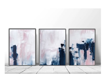 abstract wall art etsy