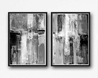 Set Of 2 Prints Black White Abstract Art Instant Download Minimal A3 A4 Print Gallery Wall Abstrac Grey Set Of 2 Prints Black White Abstract Art Instant Download Minimal A3 A4 Print Gallery Wall Abstrac Grey