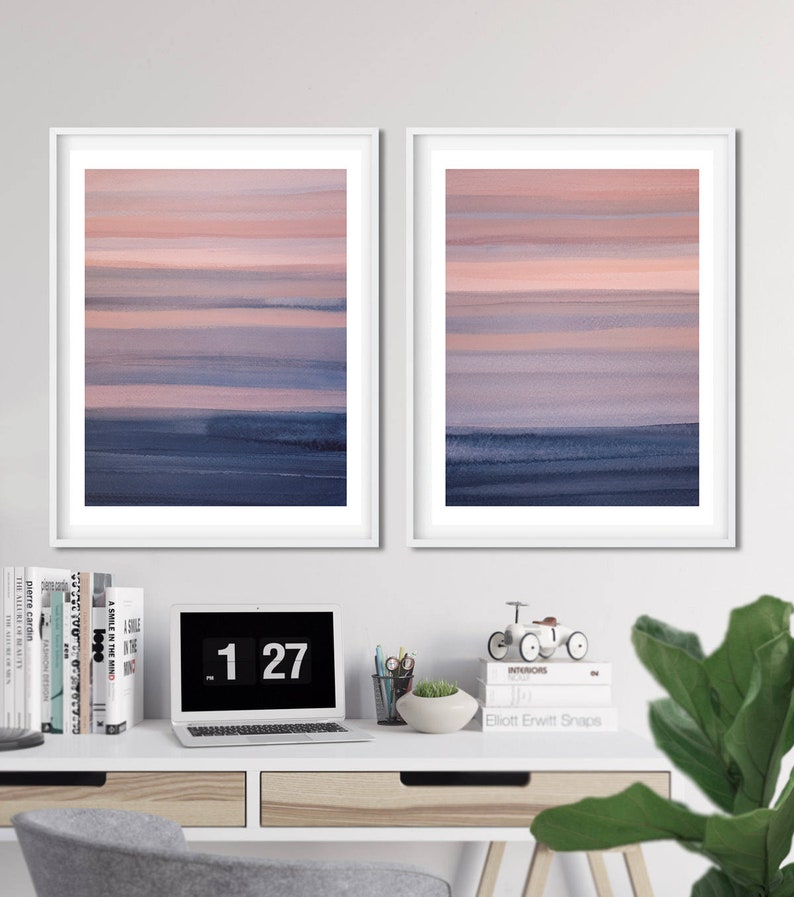 Bedroom Print Set PRINTABLE Wall Art Set of 2 Prints Etsy