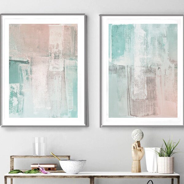 Pink Mint Green - Etsy